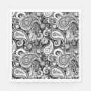 Buscar paisley servilletas Patrón