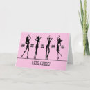 Buscar siluetas de bailarinas tarjetas Rosa