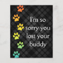 Buscar muerte del mascota tarjetas Perros