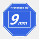 Buscar protegido pegatinas Seguridad