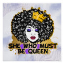 Buscar reina africana posters Africano