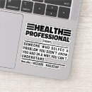 Buscar proveedores pegatinas Profesional sanitario