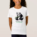 Buscar oso de panda camisetas Blanco y negro