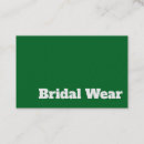 Buscar vestidos boda de tarjetas de visita Elegantes