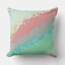 Buscar verde abstracto cojines Turquesa