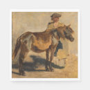 Buscar caballos hermosos servilletas Caballo marrón