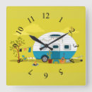 Buscar caravanas relojes de pared Fondo