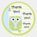 Buscar búho verde pegatinas Para ella