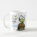 Buscar tortuga del dibujo animado tazas General y unisex