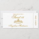 Buscar dulce 16 10x23 invitaciones Elegante