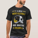Buscar festivales de música camisetas Concierto