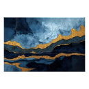 Buscar textura de mármol posters Azul