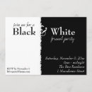 Buscar black and white invitaciones Formal