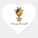 Buscar amor animal pegatinas Jirafa