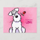 Buscar amante del schnauzer postales General y unisex