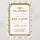 Buscar rugido 20s invitaciones Vintage