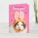Buscar gato tarjetas de pascua Divertido