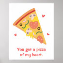Buscar rebanada de pizza posters Para ella