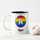 Buscar bandera del orgullo gay tazas Café