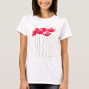 Buscar flores rojas camisetas General y unisex