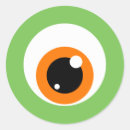 Buscar pequeño monstruo verde pegatinas General y unisex