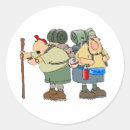 Buscar excursionistas pegatinas Embalaje posterior