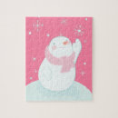 Buscar muñeco de nieve puzzles Ilustracion