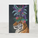 Buscar retratos animales tarjetas Tigre