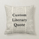 Buscar literario cojines General y unisex