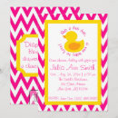 Buscar caucho ducky invitaciones Chica