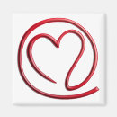 Buscar corazón i imanes Diseño