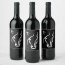 Buscar caballo negro almacenaje alimentos Blanco y negro