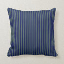 Buscar rayas azul marino cojines Elegante