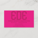 Buscar pink tarjetas de visita Profesional