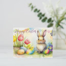 Buscar huevos pintados postales Pascua feliz