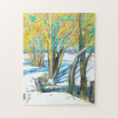 Buscar pajarita puzzles Nieve