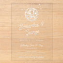 Buscar disco 70s invitaciones Vintage