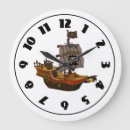 Buscar barco pirata relojes de pared Piratas