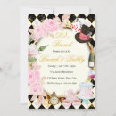 Buscar sombrerero invitaciones Floral rosa