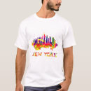 Buscar nuevo horizonte camisetas Nueva york