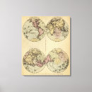 Buscar mapas del mundo lienzos Alivio