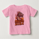 Buscar suerte bebe camisetas Año nuevo chino