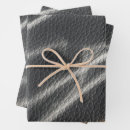 Buscar cuero negro papel de regalo Abstracto