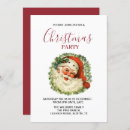 Buscar santa claus invitaciones Retro