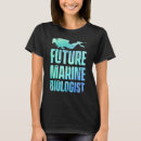 Buscar biólogo marino camisetas Estudiante