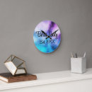 Buscar navidad del feliz relojes de pared Para ella