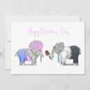 Buscar día del elefante tarjetas Lindo