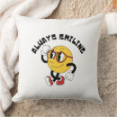 Buscar cara sonriente linda cojines General y unisex