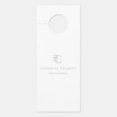 Buscar monograma colgadores de puertas Minimalista