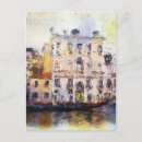 Buscar acuarela de venecia postales Canal